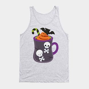 Haloloween Mug  skulls Funny Scary T-shirt Tank Top